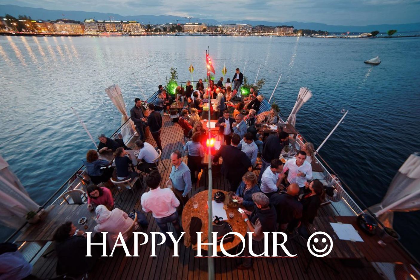 Happy Hour – Bâteau Genève – 4 May 2017